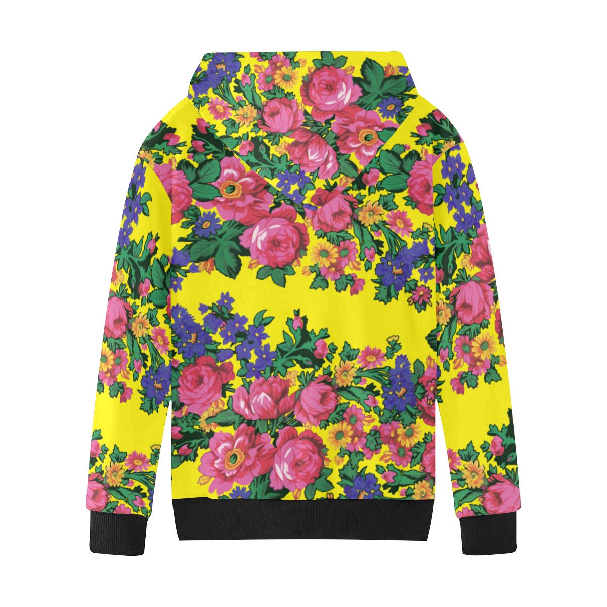 Kokum's Revenge Yellow Kids' All Over Print Hoodie (Model H38) Kids' AOP Hoodie (H38) e-joyer