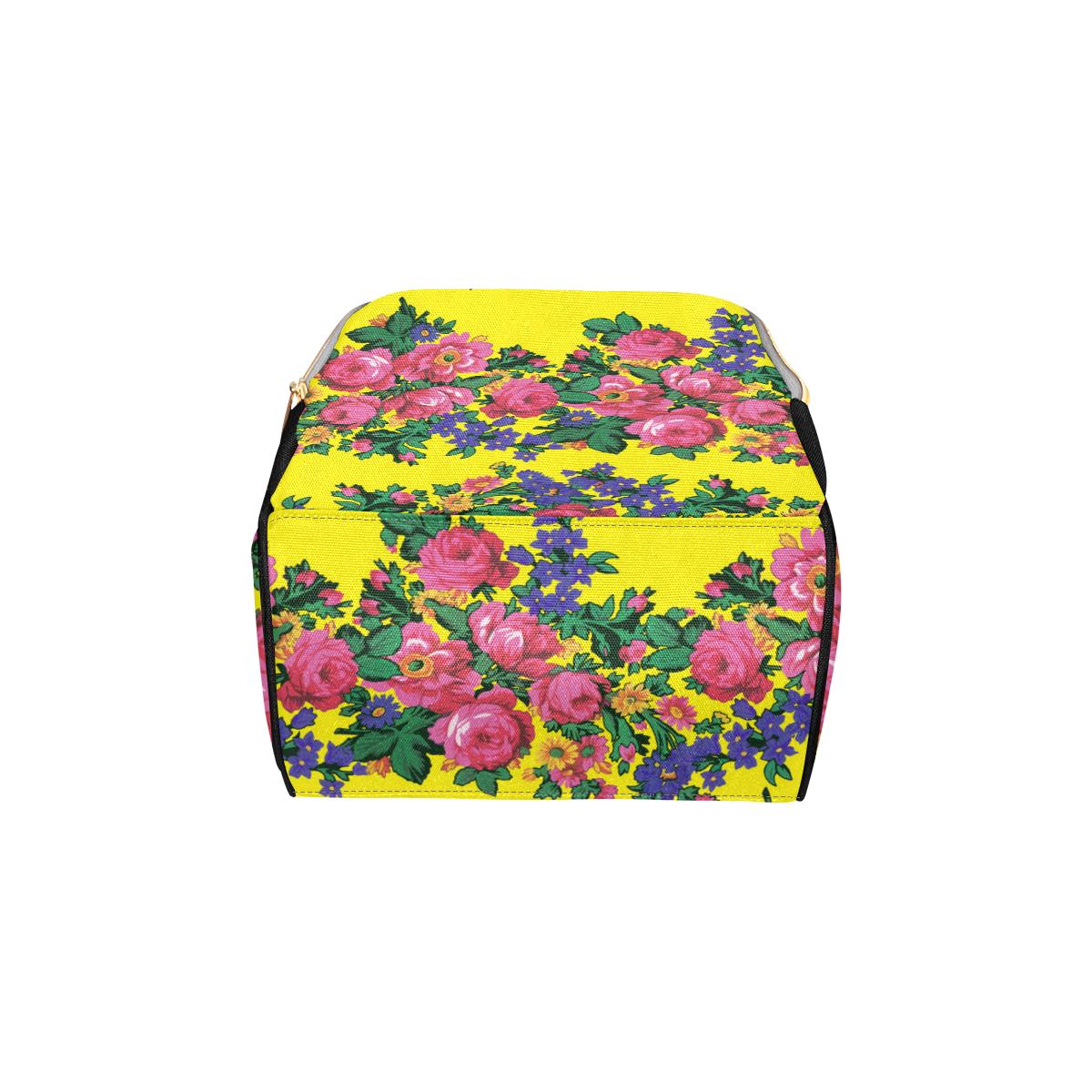 Kokum's Revenge-Yellow Multi-Function Diaper Backpack (Model 1688) Diaper Backpack (1688) e-joyer