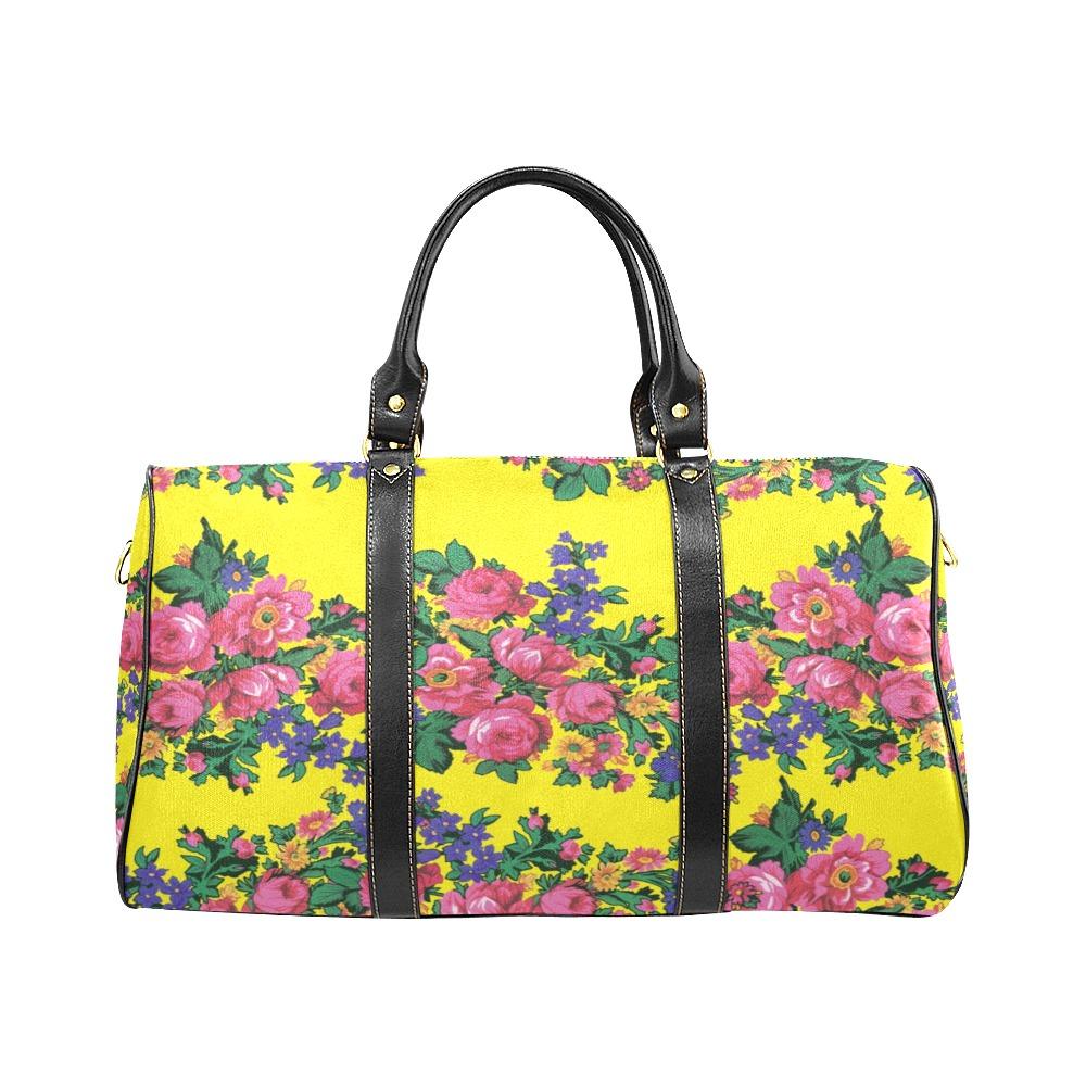 Kokum's Revenge Yellow New Waterproof Travel Bag/Small (Model 1639) bag e-joyer