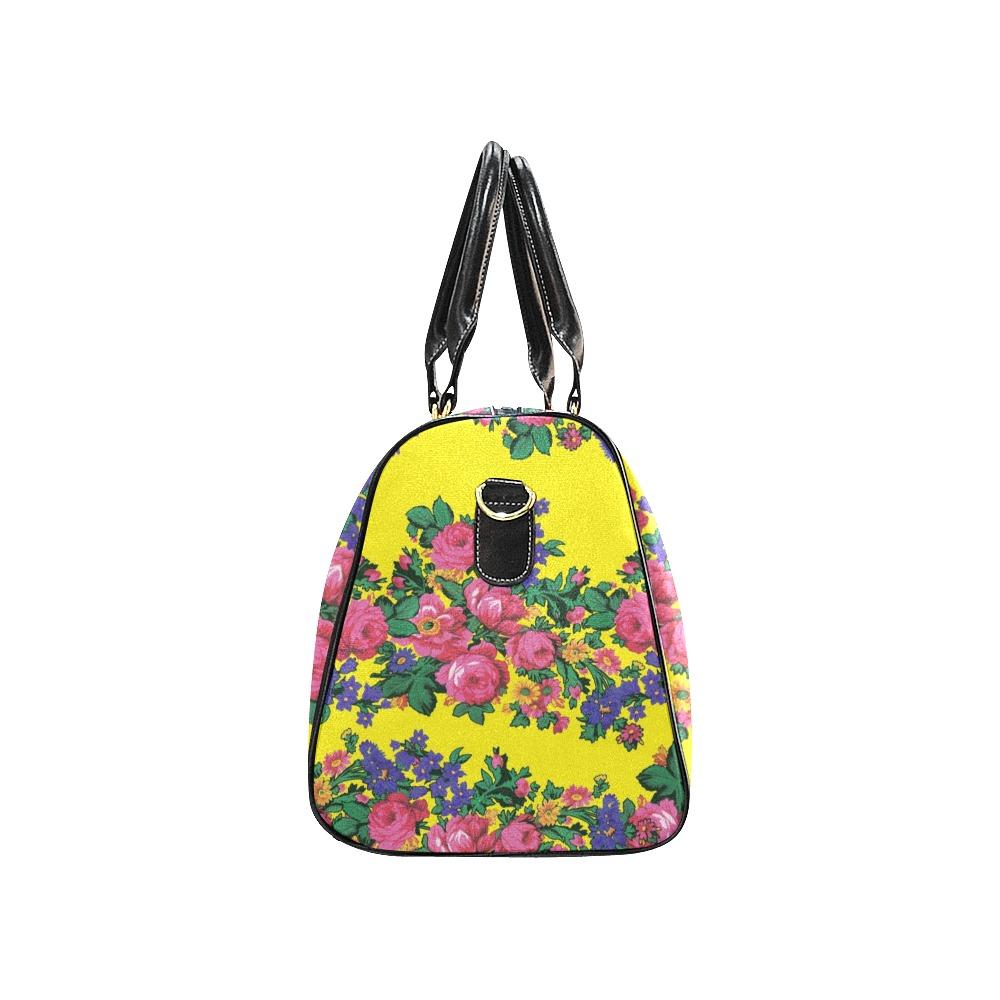 Kokum's Revenge Yellow New Waterproof Travel Bag/Small (Model 1639) bag e-joyer