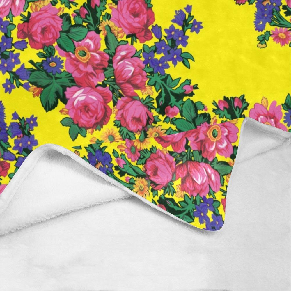 Kokum's Revenge Yellow Ultra-Soft Micro Fleece Blanket 40"x50" Ultra-Soft Blanket 40''x50'' e-joyer
