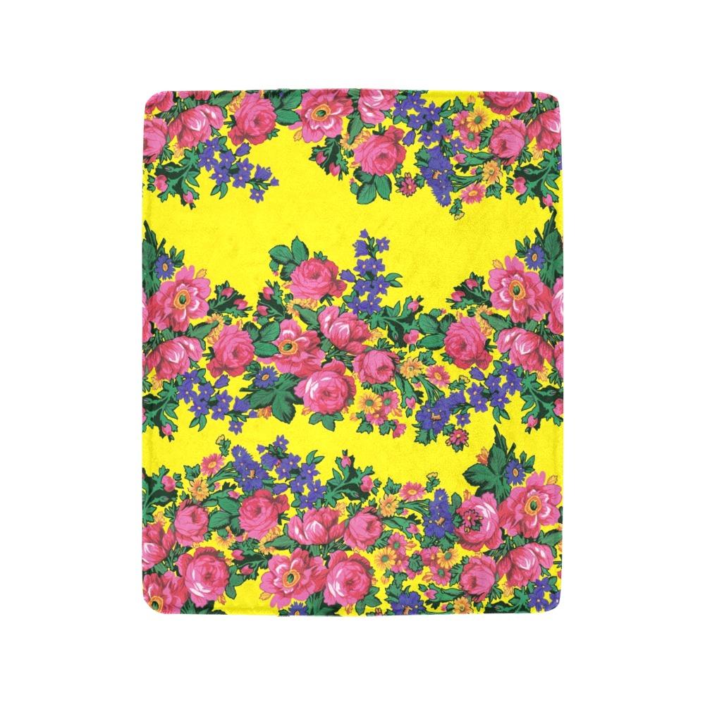 Kokum's Revenge Yellow Ultra-Soft Micro Fleece Blanket 40"x50" Ultra-Soft Blanket 40''x50'' e-joyer