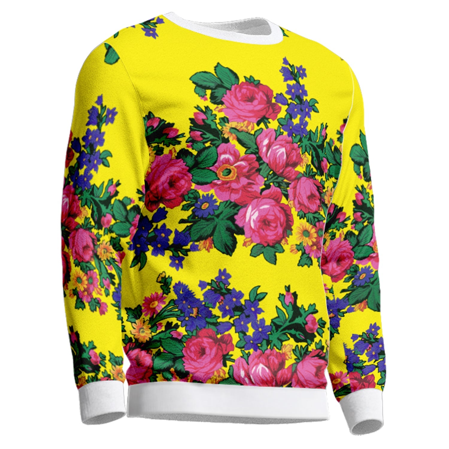 Kokum's Revenge Yellow Unisex Crewneck Long Sleeve Top Herman