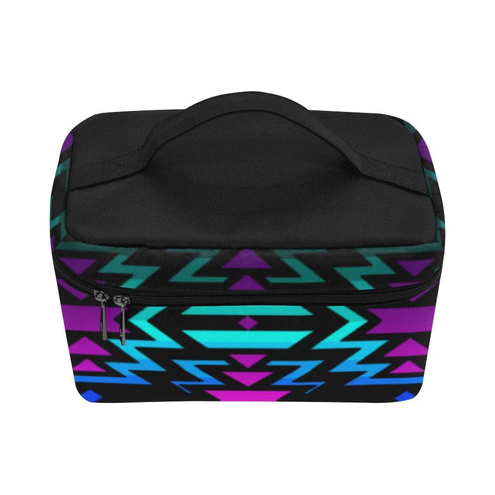 Lake Fire and Sky Cosmetic Bag/Large (Model 1658) Cosmetic Bag e-joyer