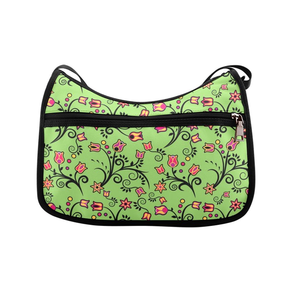 LightGreen Yellow Star Crossbody Bags (Model 1616) Crossbody Bags (1616) e-joyer