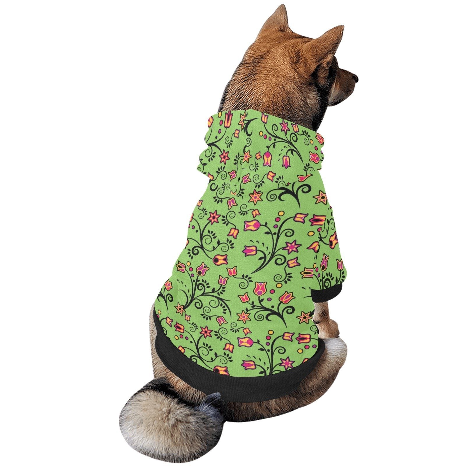 LightGreen Yellow Star Pet Dog Hoodie Pet Dog Hoodie e-joyer