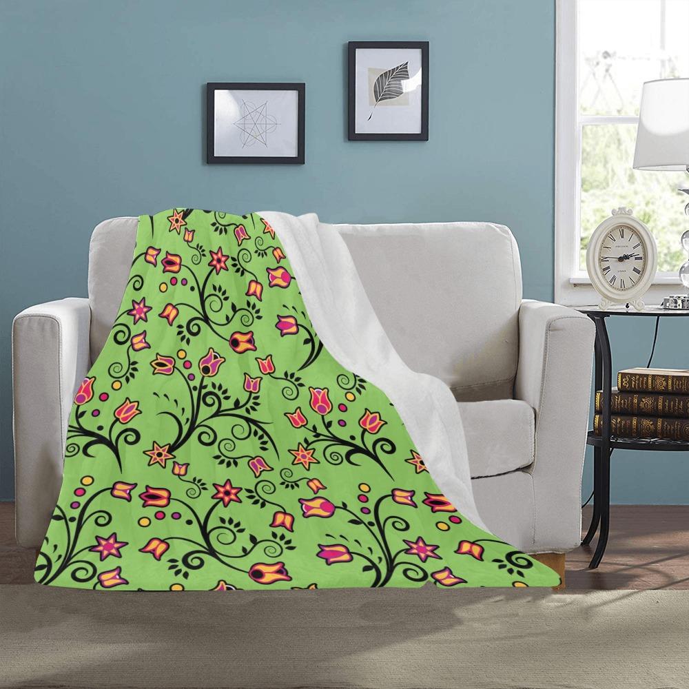 LightGreen Yellow Star Ultra-Soft Micro Fleece Blanket 40"x50" blanket e-joyer