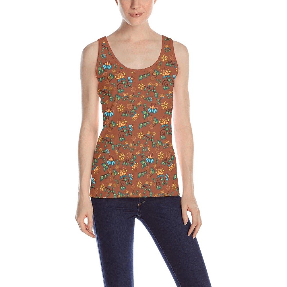 Lily Sierra All Over Print Tank Top for Women (Model T43) All Over Print Tank Top for Women (T43) e-joyer