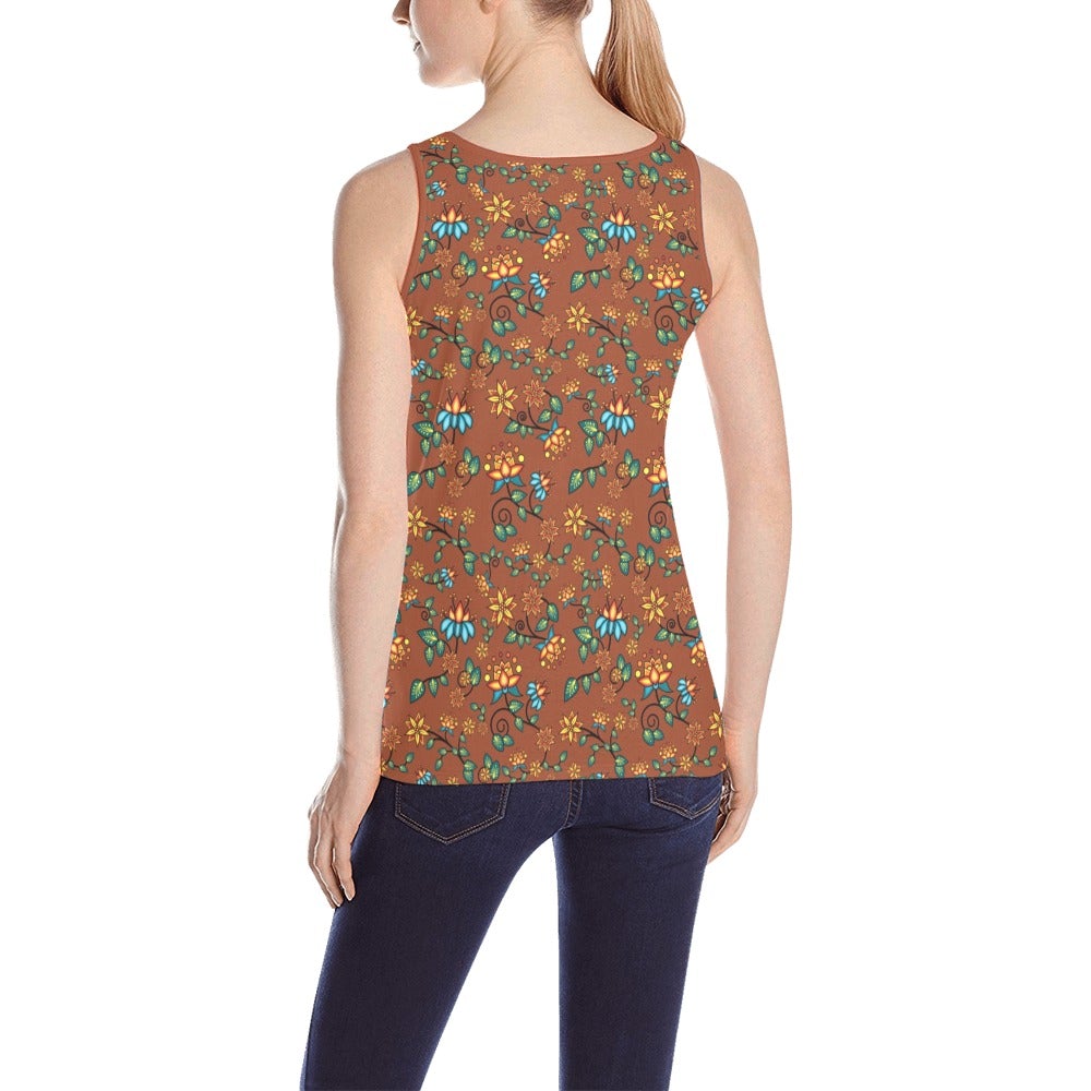 Lily Sierra All Over Print Tank Top for Women (Model T43) All Over Print Tank Top for Women (T43) e-joyer