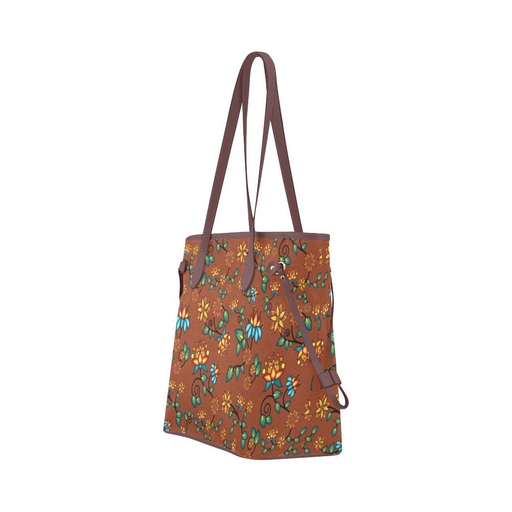 Lily Sierra Clover Canvas Tote Bag (Model 1661) Clover Canvas Tote Bag (1661) e-joyer