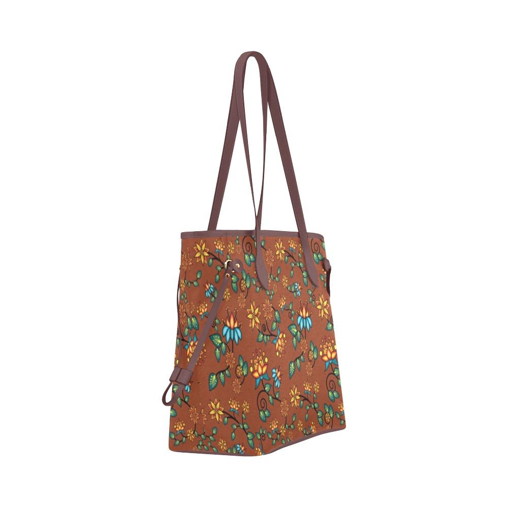 Lily Sierra Clover Canvas Tote Bag (Model 1661) Clover Canvas Tote Bag (1661) e-joyer