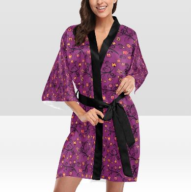 Lollipop Star Kimono Robe Artsadd