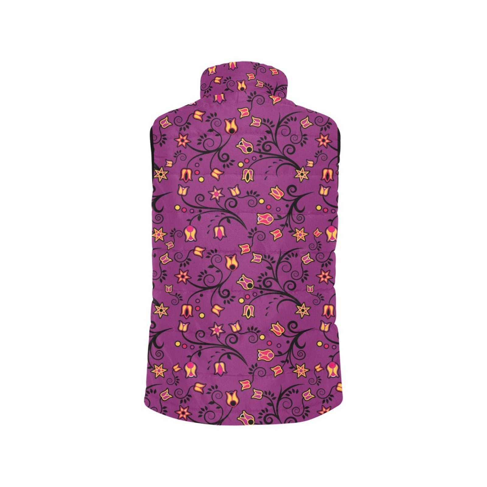 Lollipop Star Men's Padded Vest Jacket (Model H44) Men's Padded Vest Jacket (H44) e-joyer