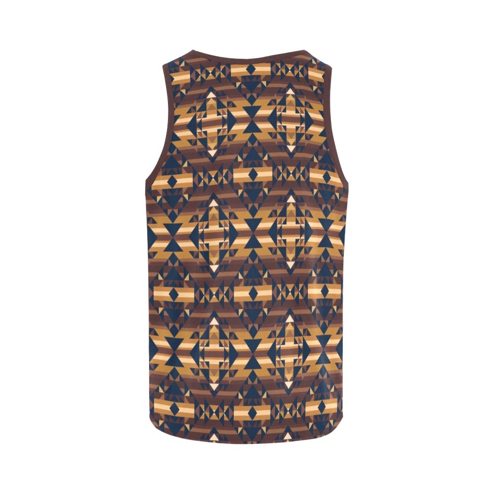 Marron Cloud All Over Print Tank Top for Women (Model T43) All Over Print Tank Top for Women (T43) e-joyer