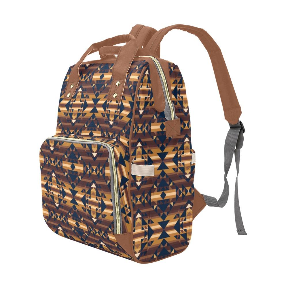 Marron Cloud Multi-Function Diaper Backpack/Diaper Bag (Model 1688) bag e-joyer
