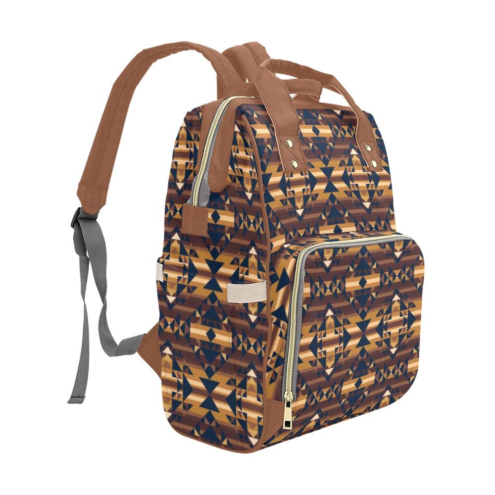 Marron Cloud Multi-Function Diaper Backpack/Diaper Bag (Model 1688) bag e-joyer