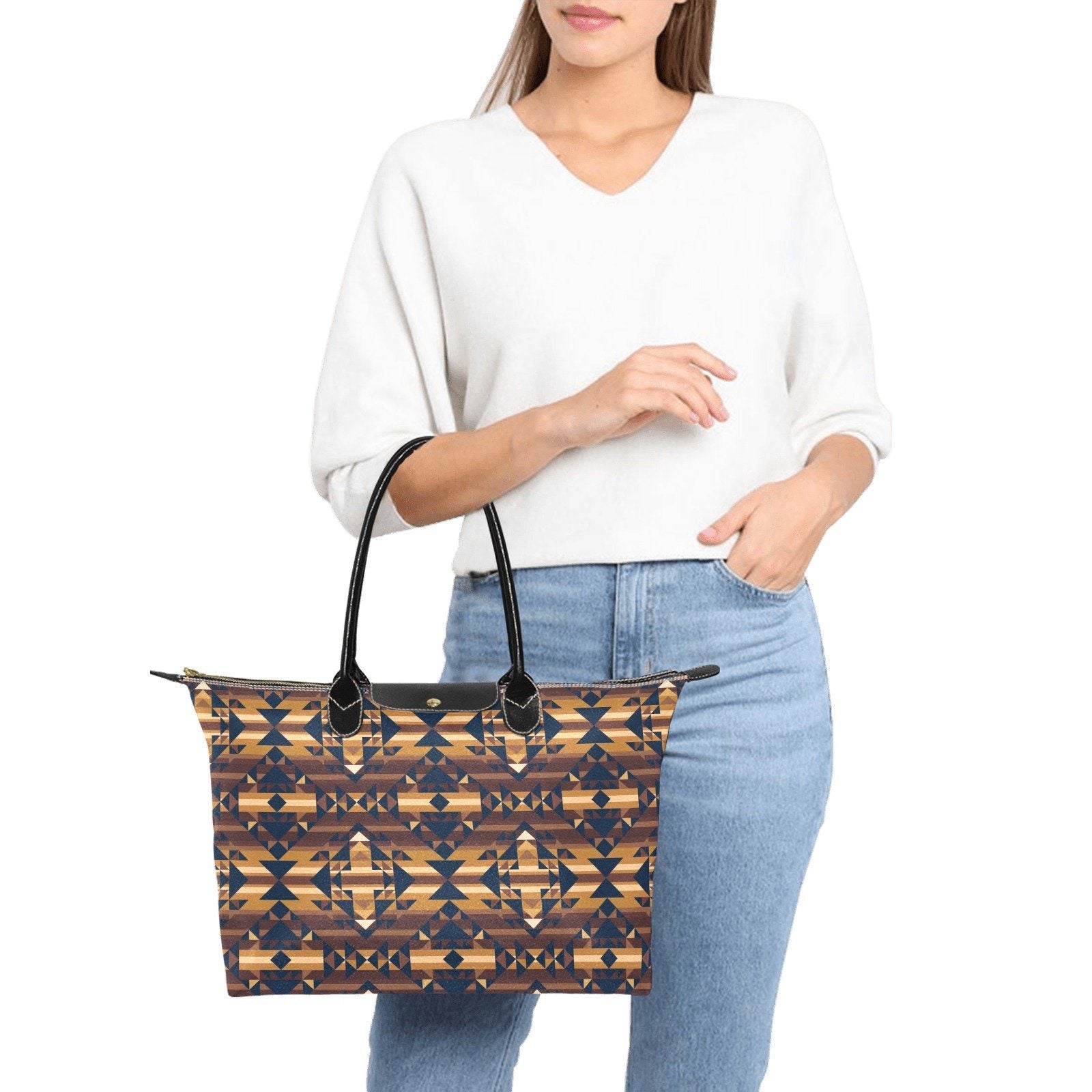 Marron Cloud Single-Shoulder Lady Handbag (Model 1714) bag e-joyer