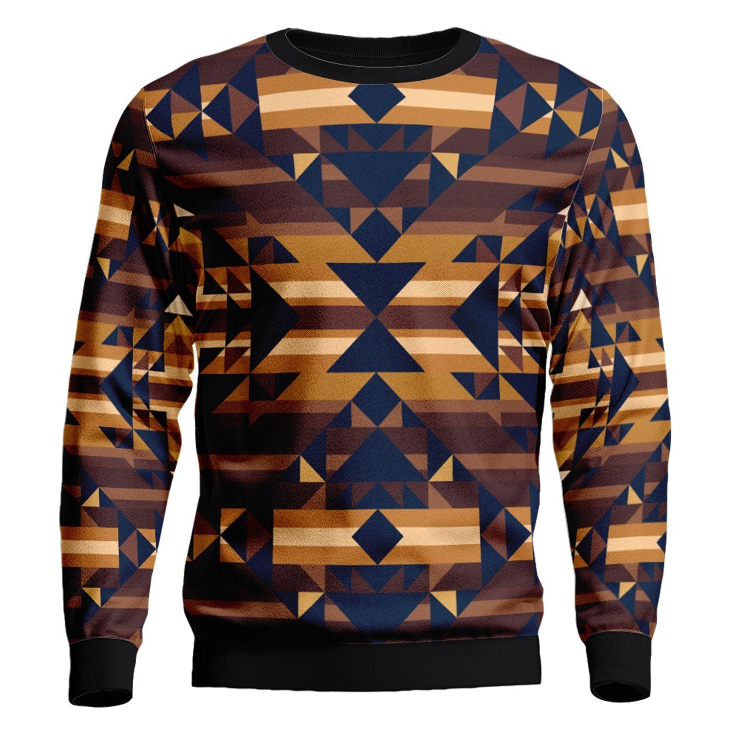 Marron Cloud Unisex Crewneck Long Sleeve Top 49 Dzine