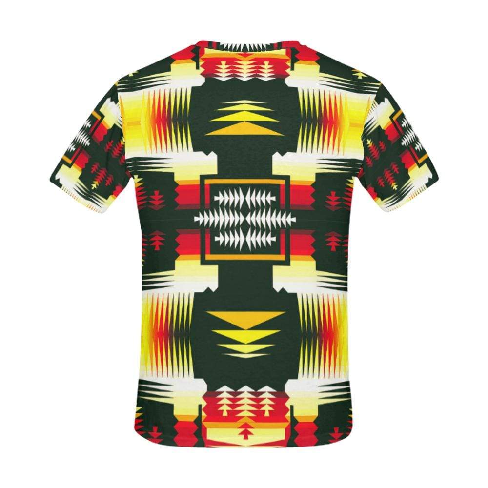 Medicine Wheel Sage All Over Print T-Shirt for Men (USA Size) (Model T40) All Over Print T-Shirt for Men e-joyer