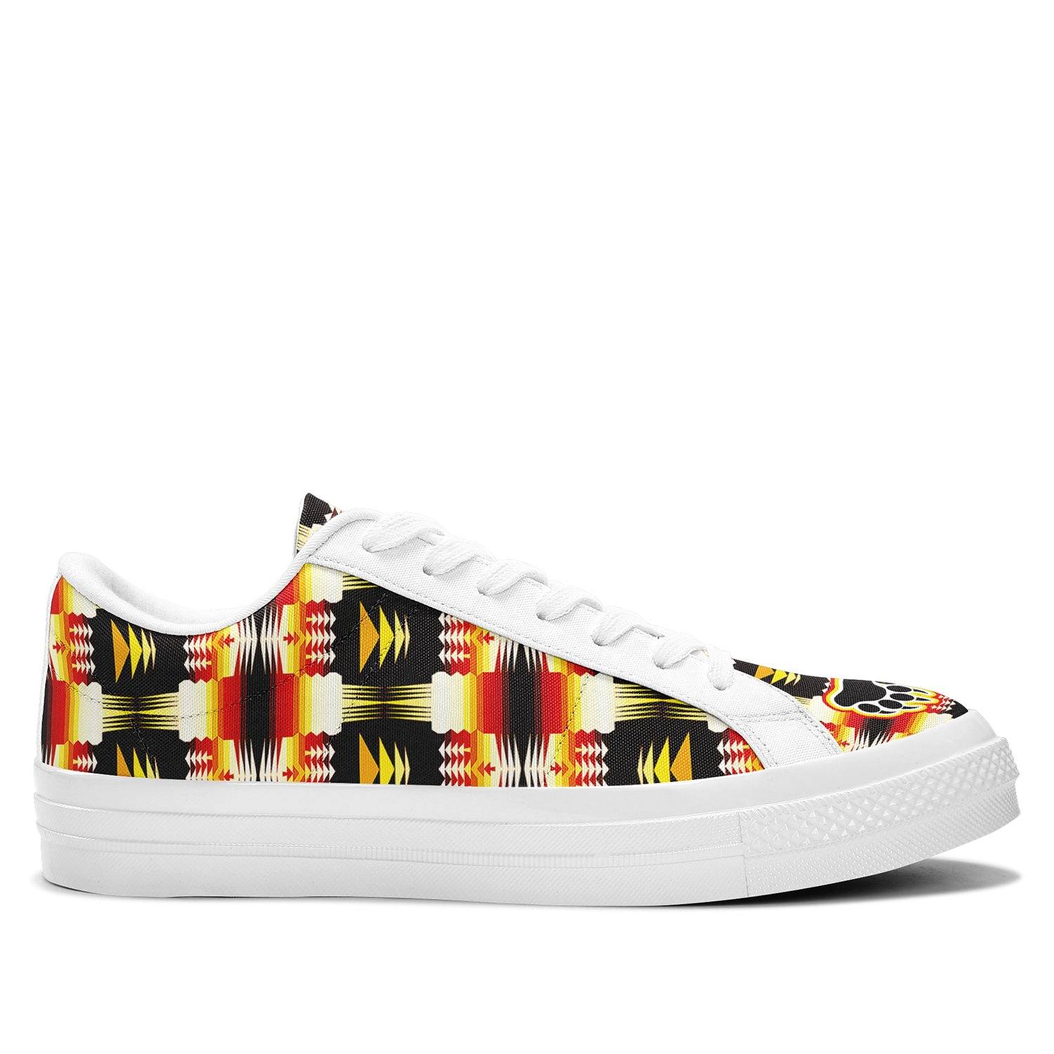 Medicine Wheel Sage Bearpaw Aapisi Low Top Canvas Shoes White Sole 49 Dzine