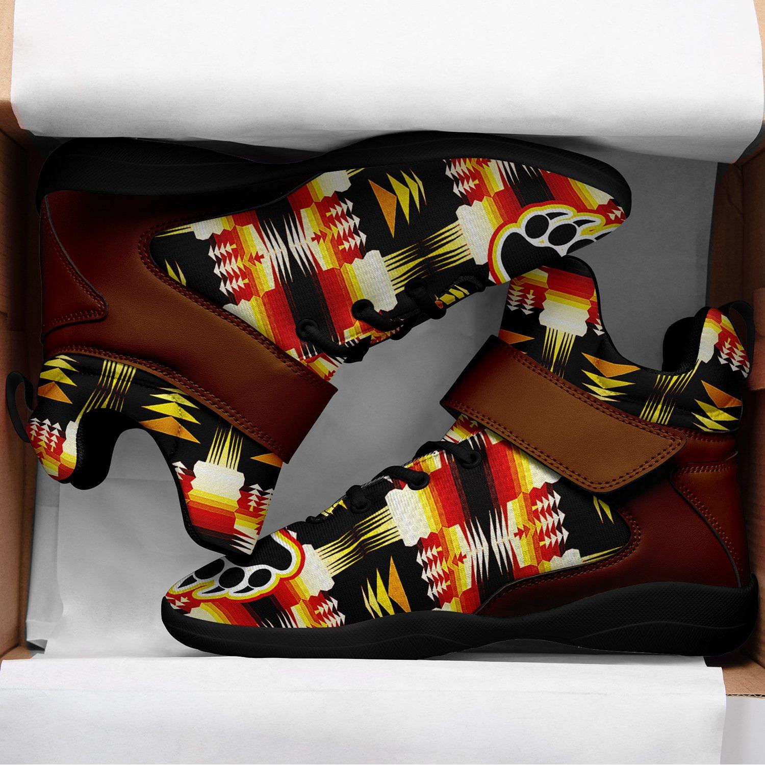 Medicine Wheel Sage Bearpaw Ipottaa Basketball / Sport High Top Shoes 49 Dzine