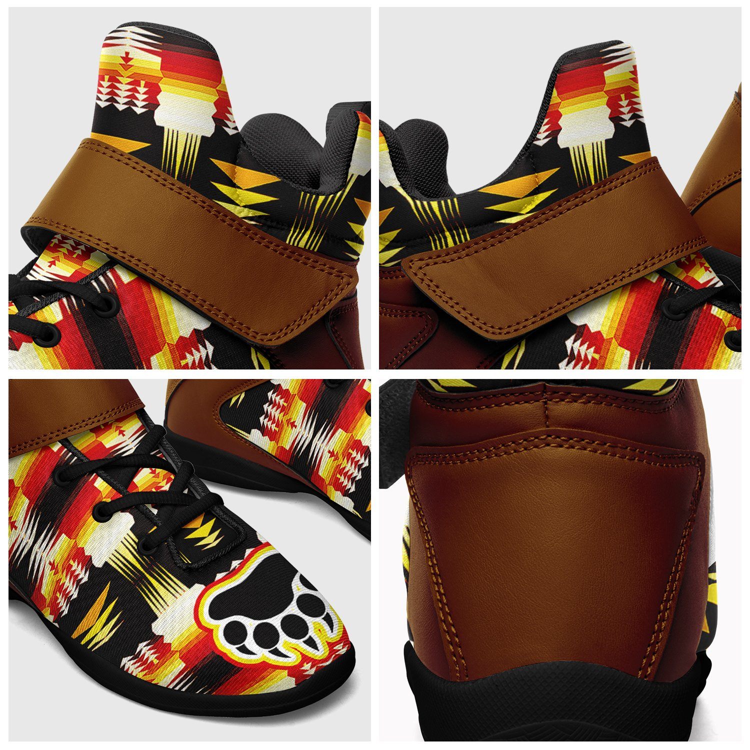 Medicine Wheel Sage Bearpaw Ipottaa Basketball / Sport High Top Shoes 49 Dzine