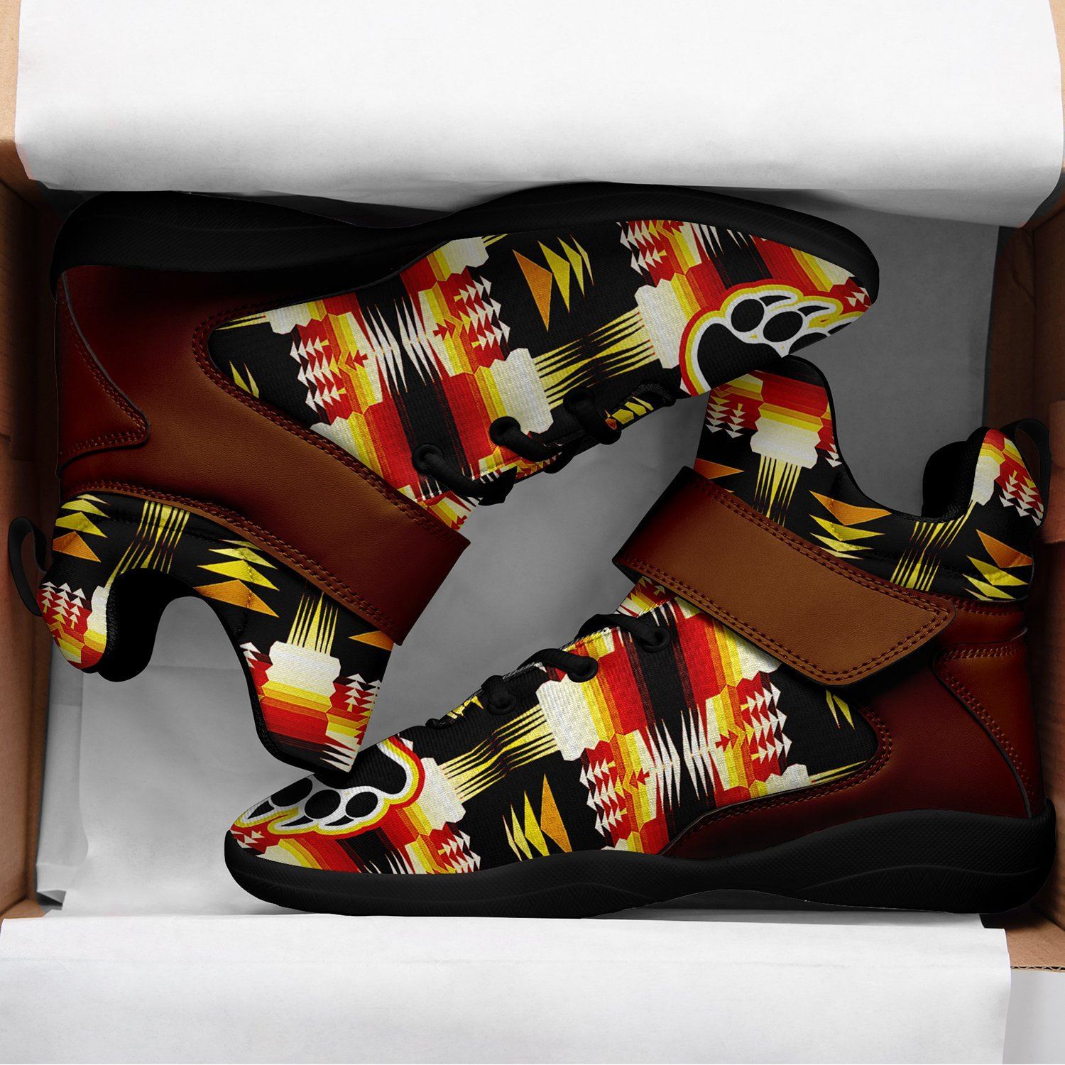 Medicine Wheel Sage Bearpaw Kid's Ipottaa Basketball / Sport High Top Shoes 49 Dzine