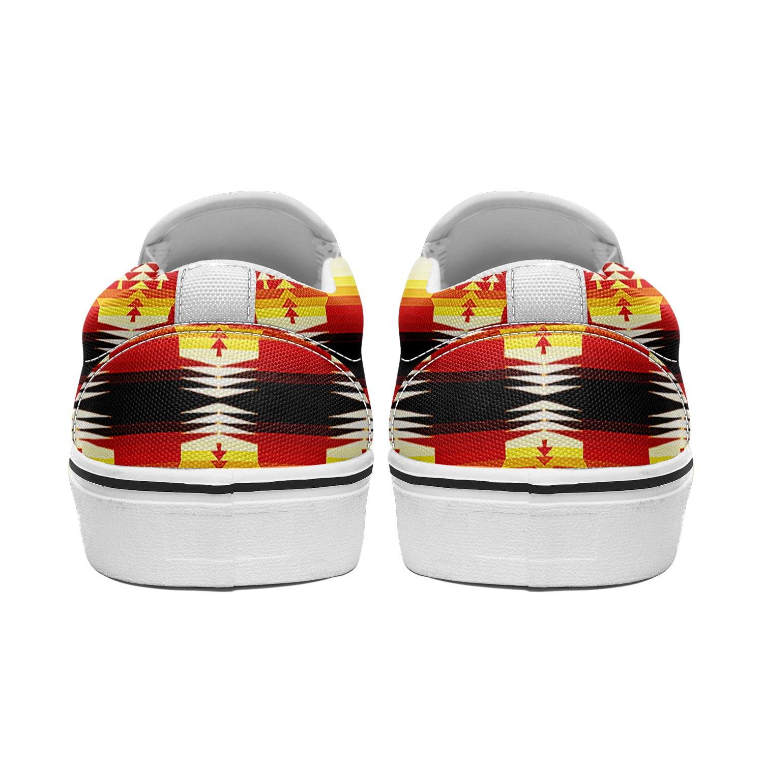 Medicine Wheel Sage Bearpaw Otoyimm Canvas Slip On Shoes 49 Dzine