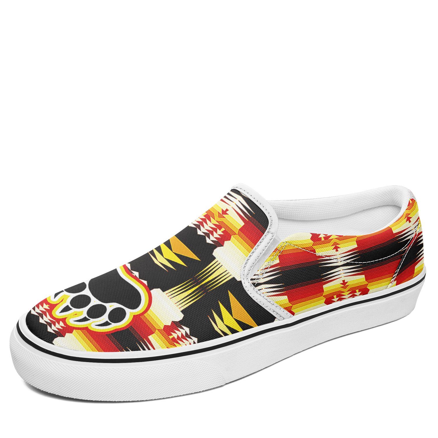 Medicine Wheel Sage Bearpaw Otoyimm Canvas Slip On Shoes 49 Dzine