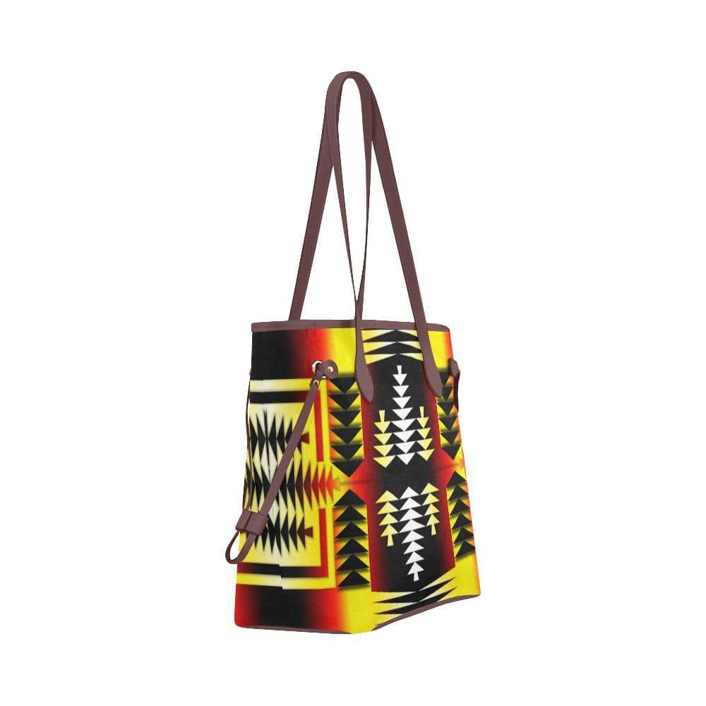 Medicine Wheel Sage Clover Canvas Tote Bag (Model 1661) Clover Canvas Tote Bag (1661) e-joyer