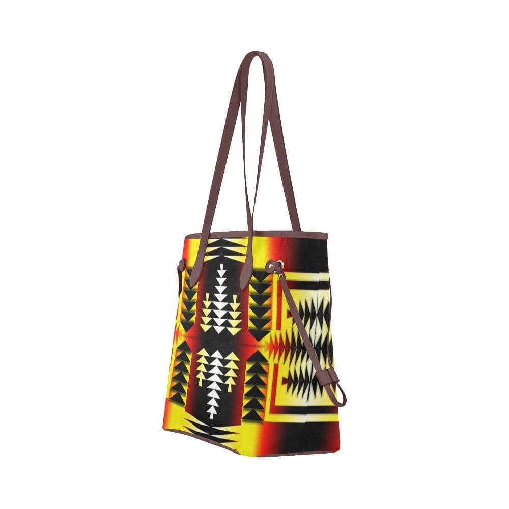 Medicine Wheel Sage Clover Canvas Tote Bag (Model 1661) Clover Canvas Tote Bag (1661) e-joyer