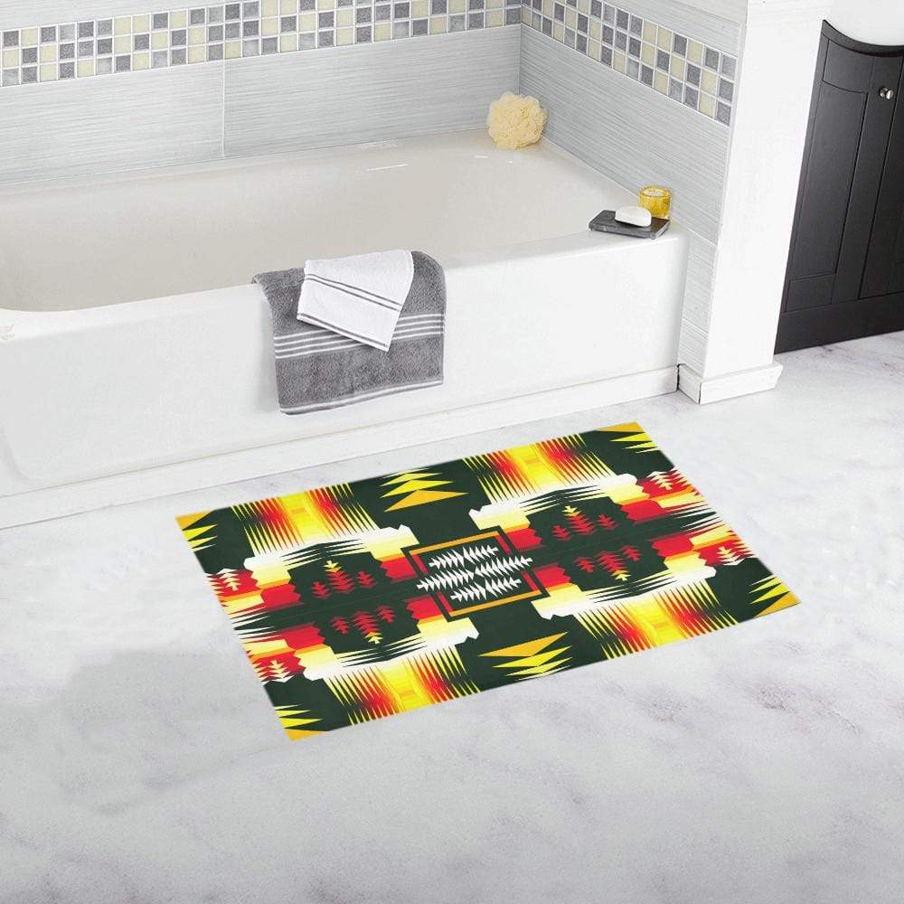 Medicine Wheel Sage II Bath Rug 16''x 28'' Bath Rug 16''x 28'' e-joyer