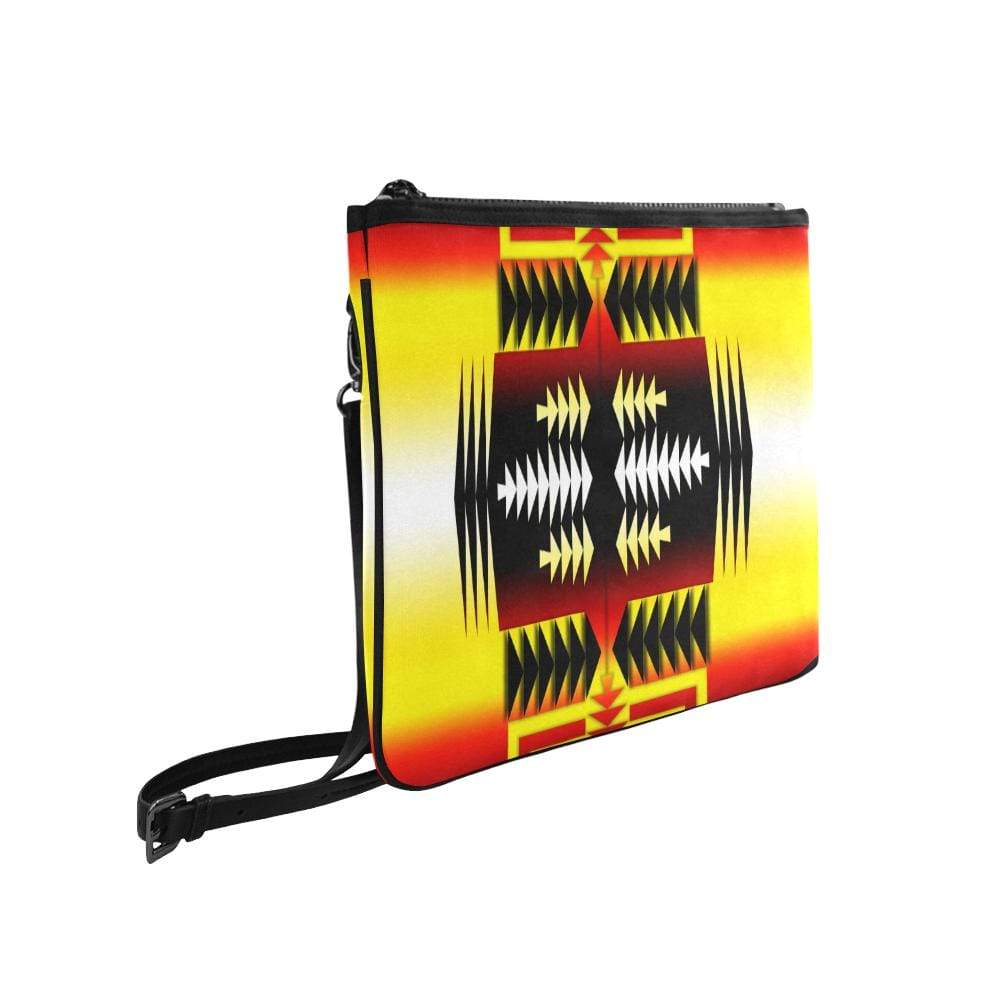 Medicine Wheel Sage II Slim Clutch Bag (Model 1668) Slim Clutch Bags (1668) e-joyer