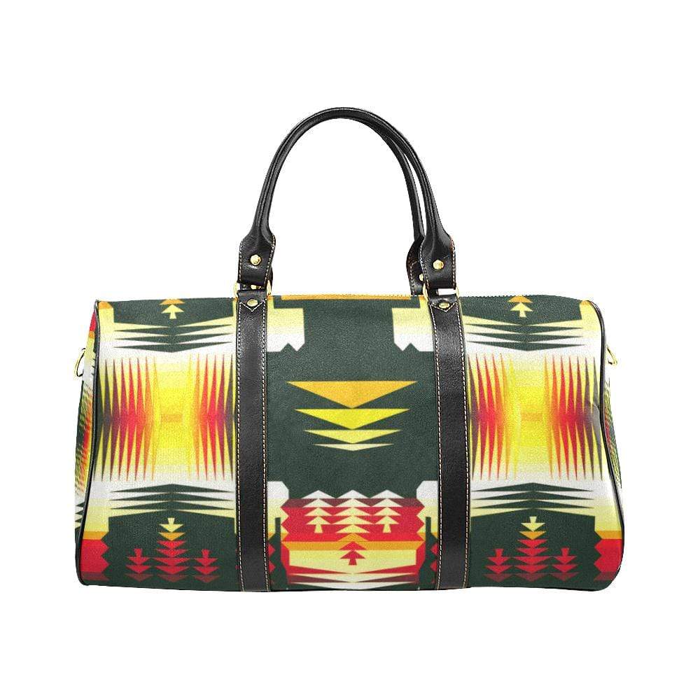 Medicine Wheel Sage New Waterproof Travel Bag/Small (Model 1639) Waterproof Travel Bags (1639) e-joyer