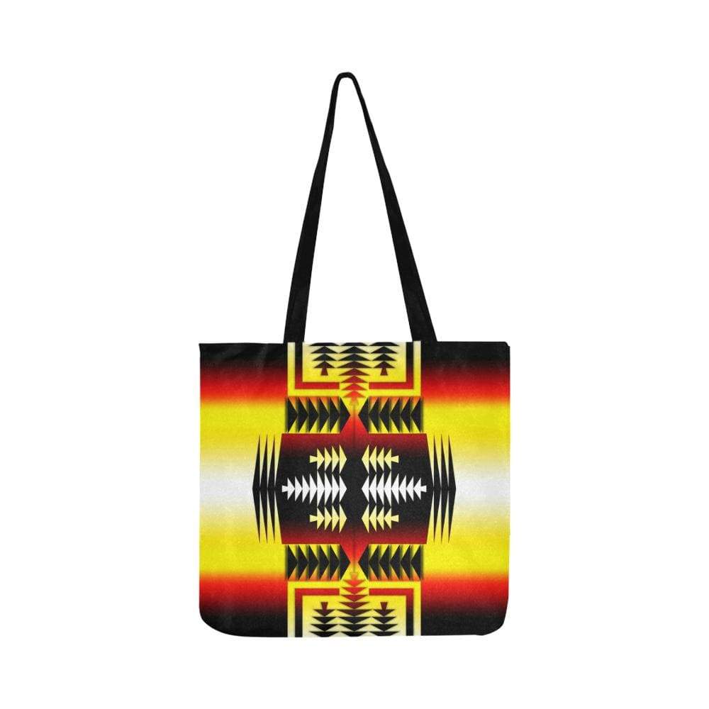 Medicine Wheel Strips Basketball Reusable Shopping Bag Model 1660 (Two sides) Shopping Tote Bag (1660) e-joyer