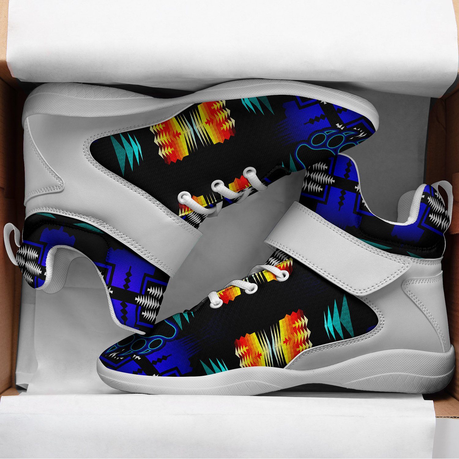 Midnight Sage Fire with Bearpaw Ipottaa Basketball / Sport High Top Shoes 49 Dzine