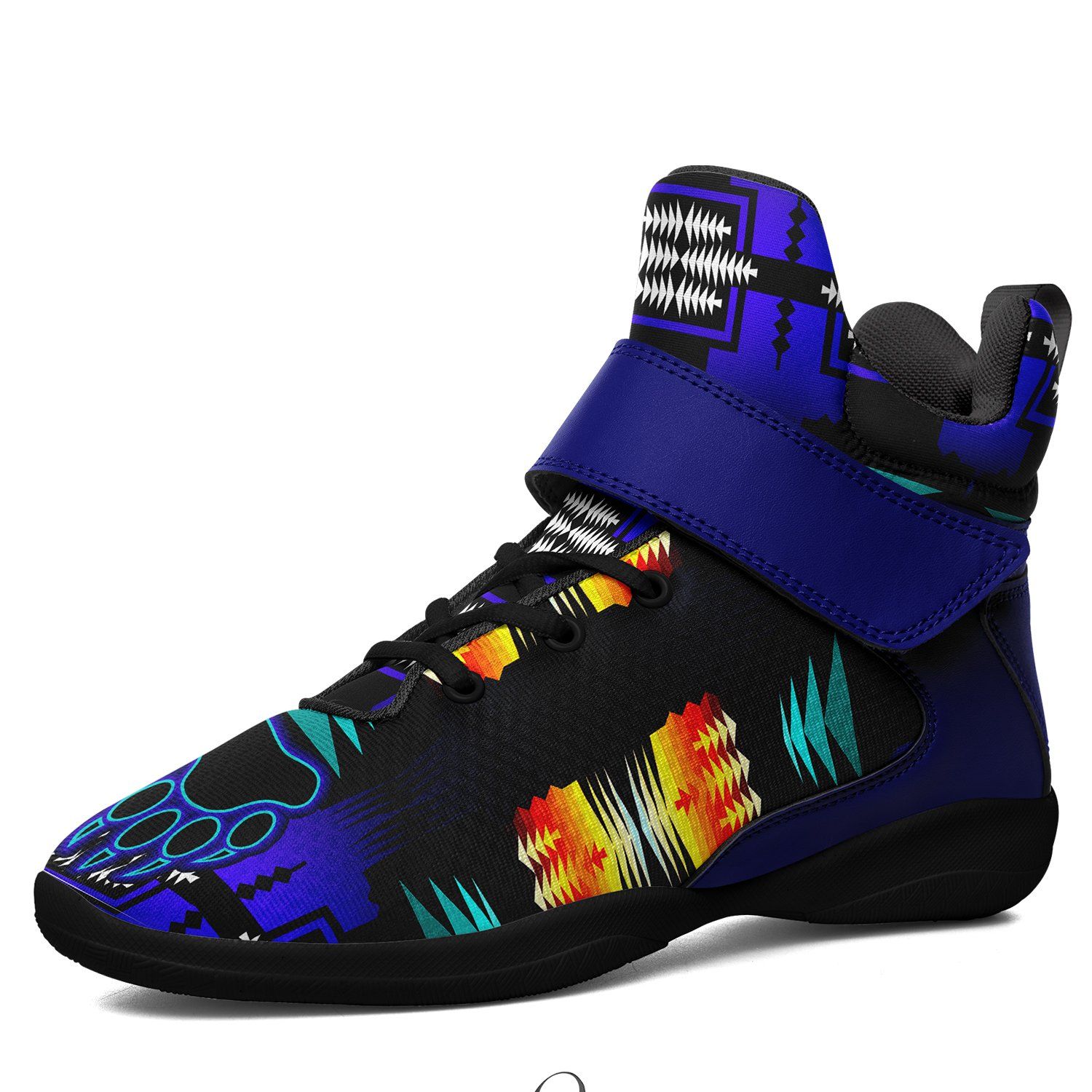 Midnight Sage Fire with Bearpaw Ipottaa Basketball / Sport High Top Shoes 49 Dzine
