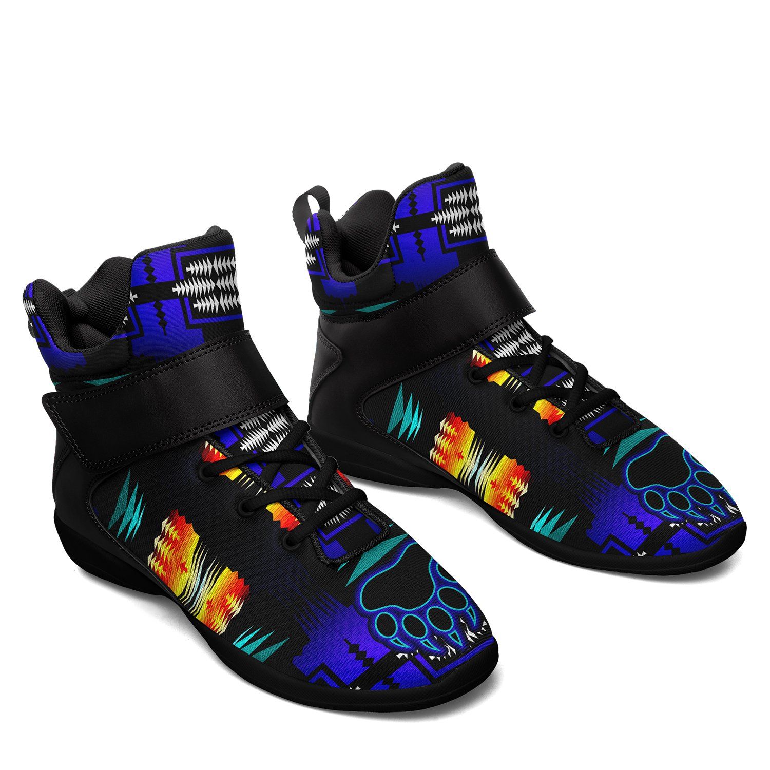 Midnight Sage Fire with Bearpaw Ipottaa Basketball / Sport High Top Shoes 49 Dzine