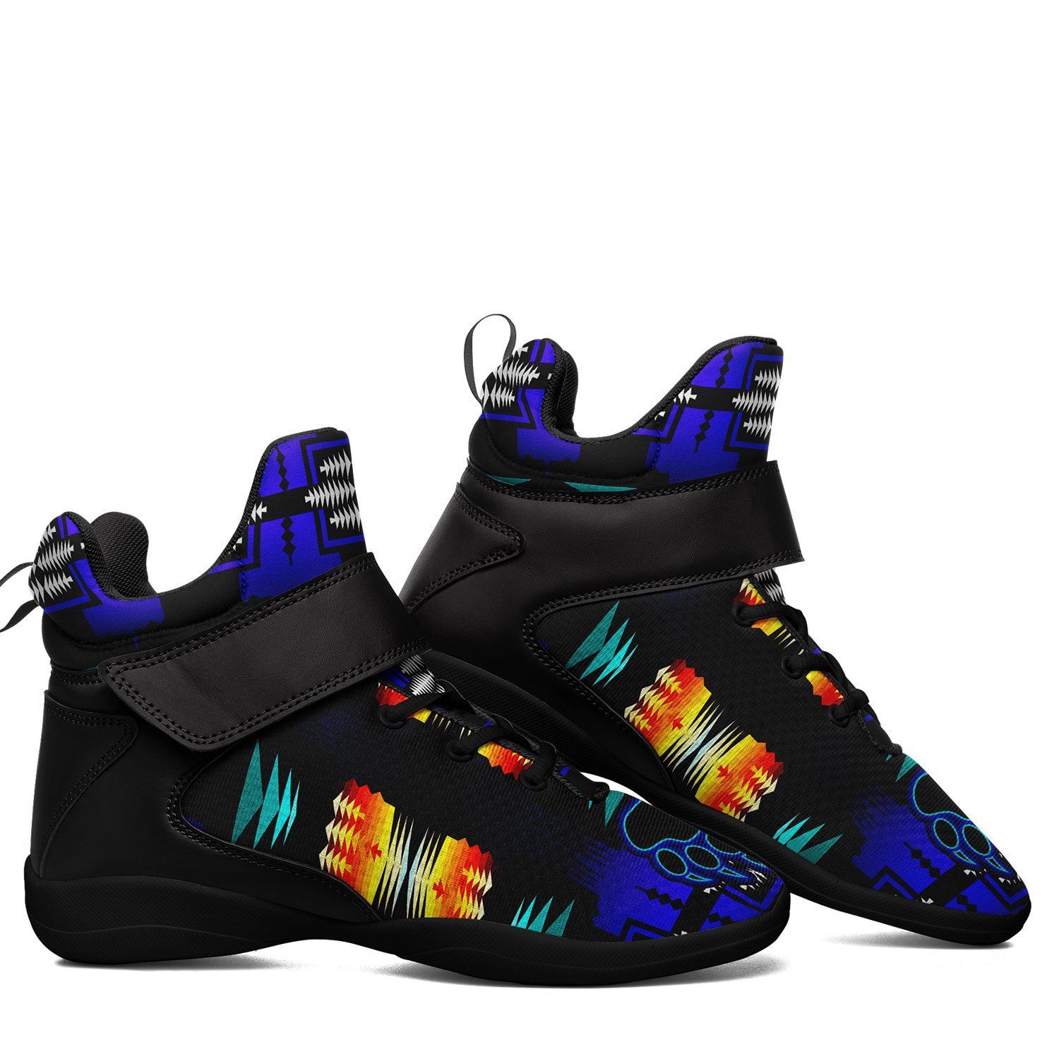 Midnight Sage Fire with Bearpaw Kid's Ipottaa Basketball / Sport High Top Shoes 49 Dzine