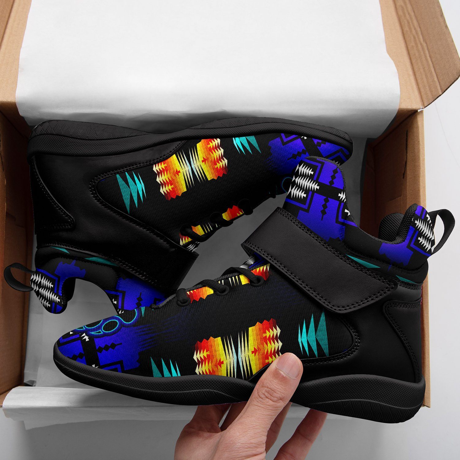 Midnight Sage Fire with Bearpaw Kid's Ipottaa Basketball / Sport High Top Shoes 49 Dzine