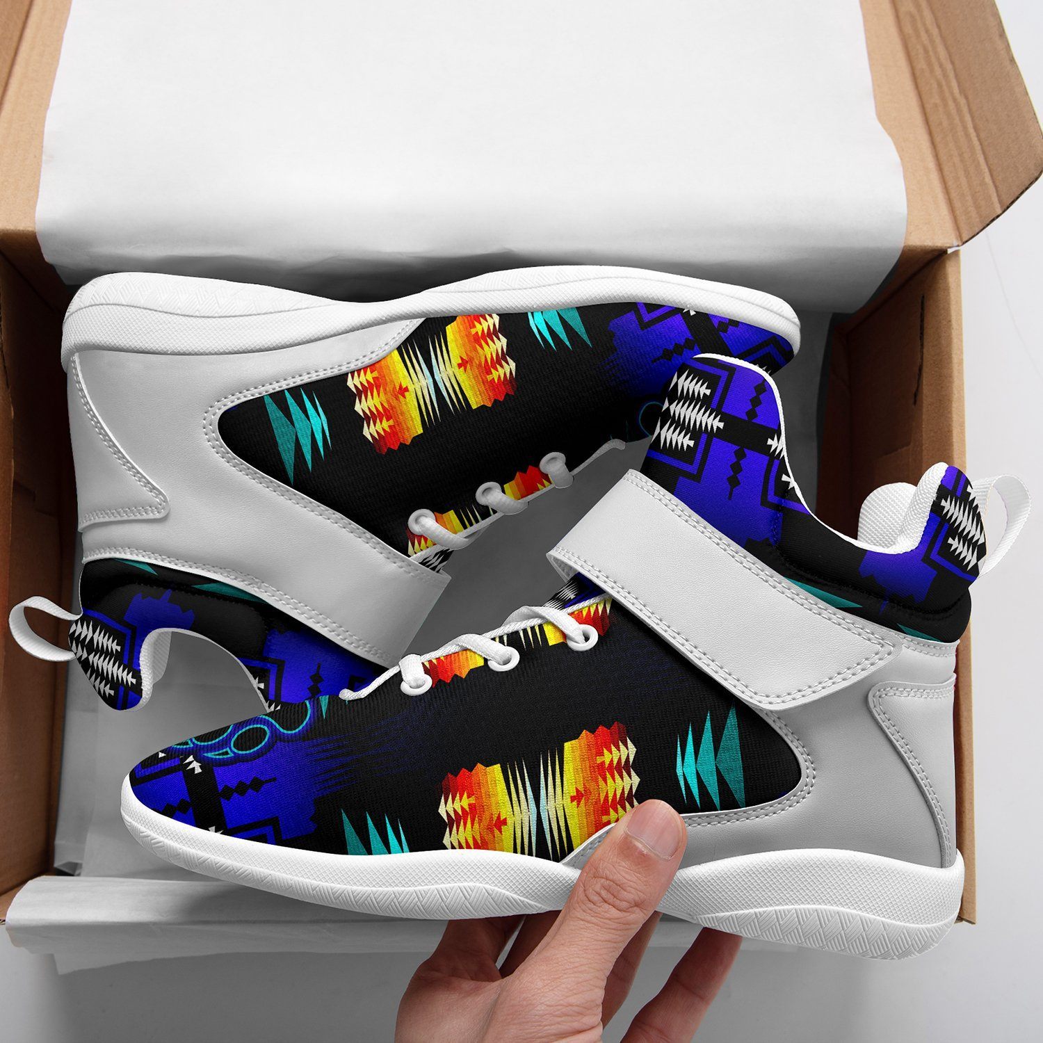 Midnight Sage Fire with Bearpaw Kid's Ipottaa Basketball / Sport High Top Shoes 49 Dzine