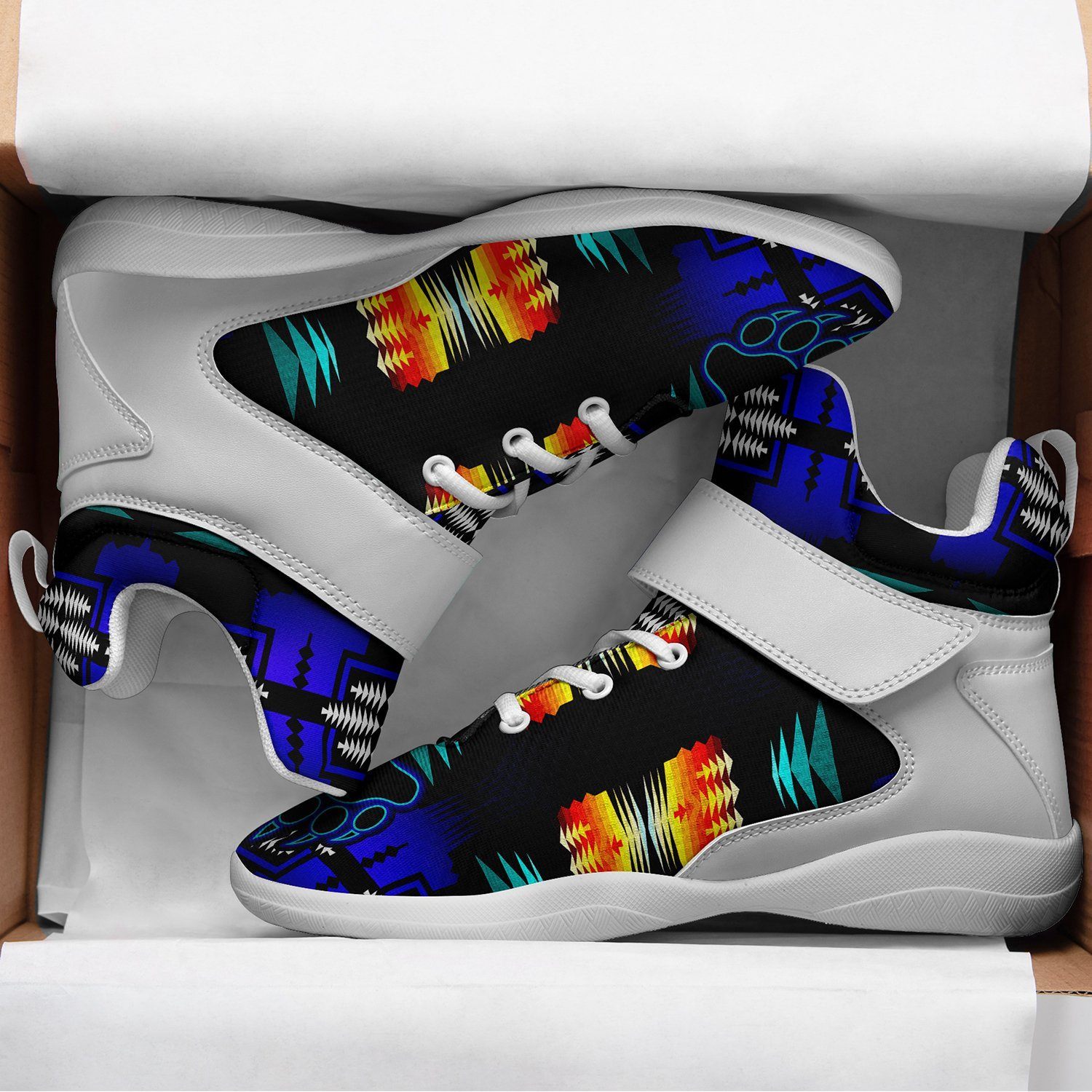 Midnight Sage Fire with Bearpaw Kid's Ipottaa Basketball / Sport High Top Shoes 49 Dzine