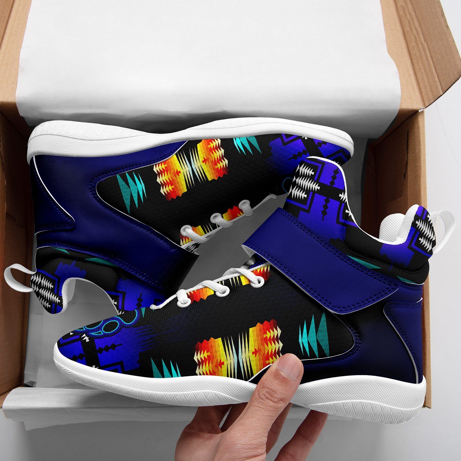 Midnight Sage Fire with Bearpaw Kid's Ipottaa Basketball / Sport High Top Shoes 49 Dzine