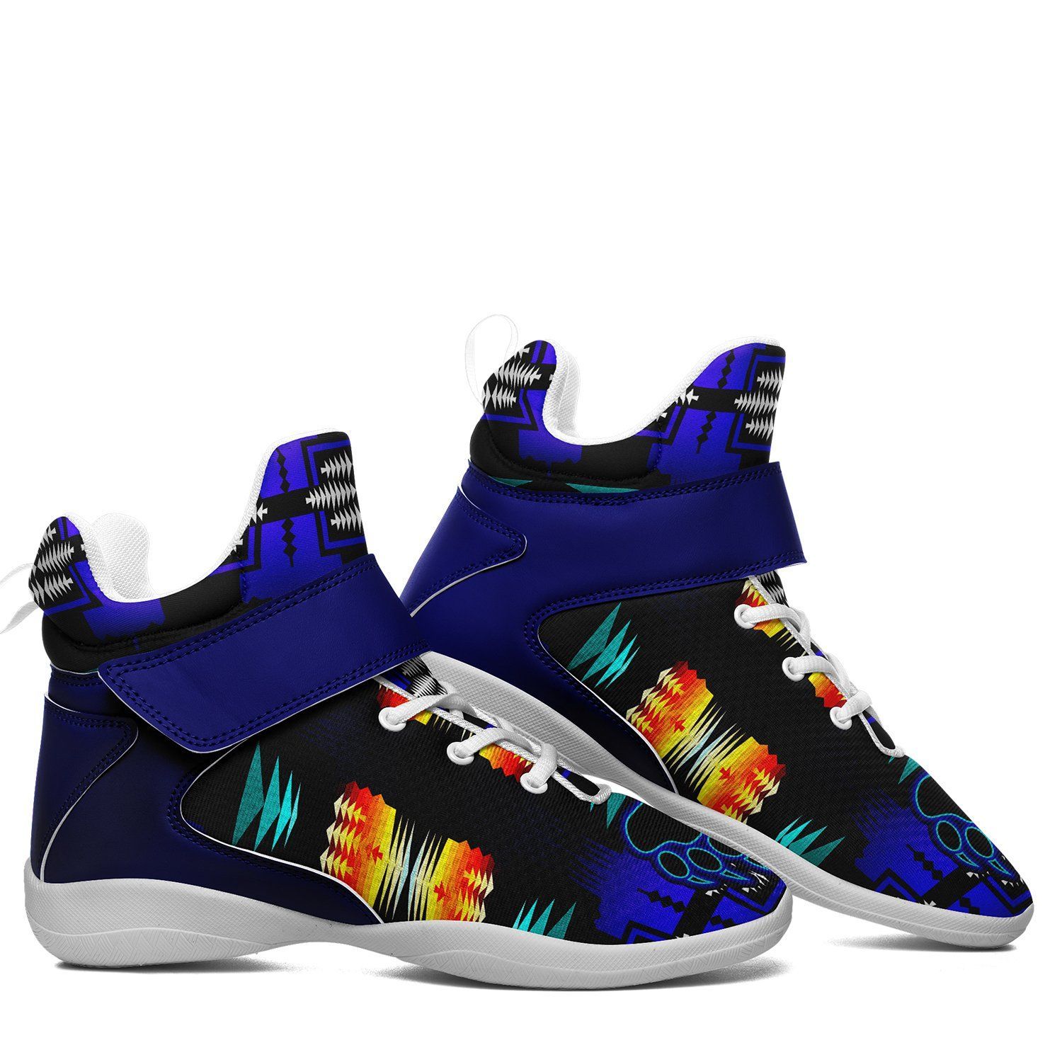 Midnight Sage Fire with Bearpaw Kid's Ipottaa Basketball / Sport High Top Shoes 49 Dzine