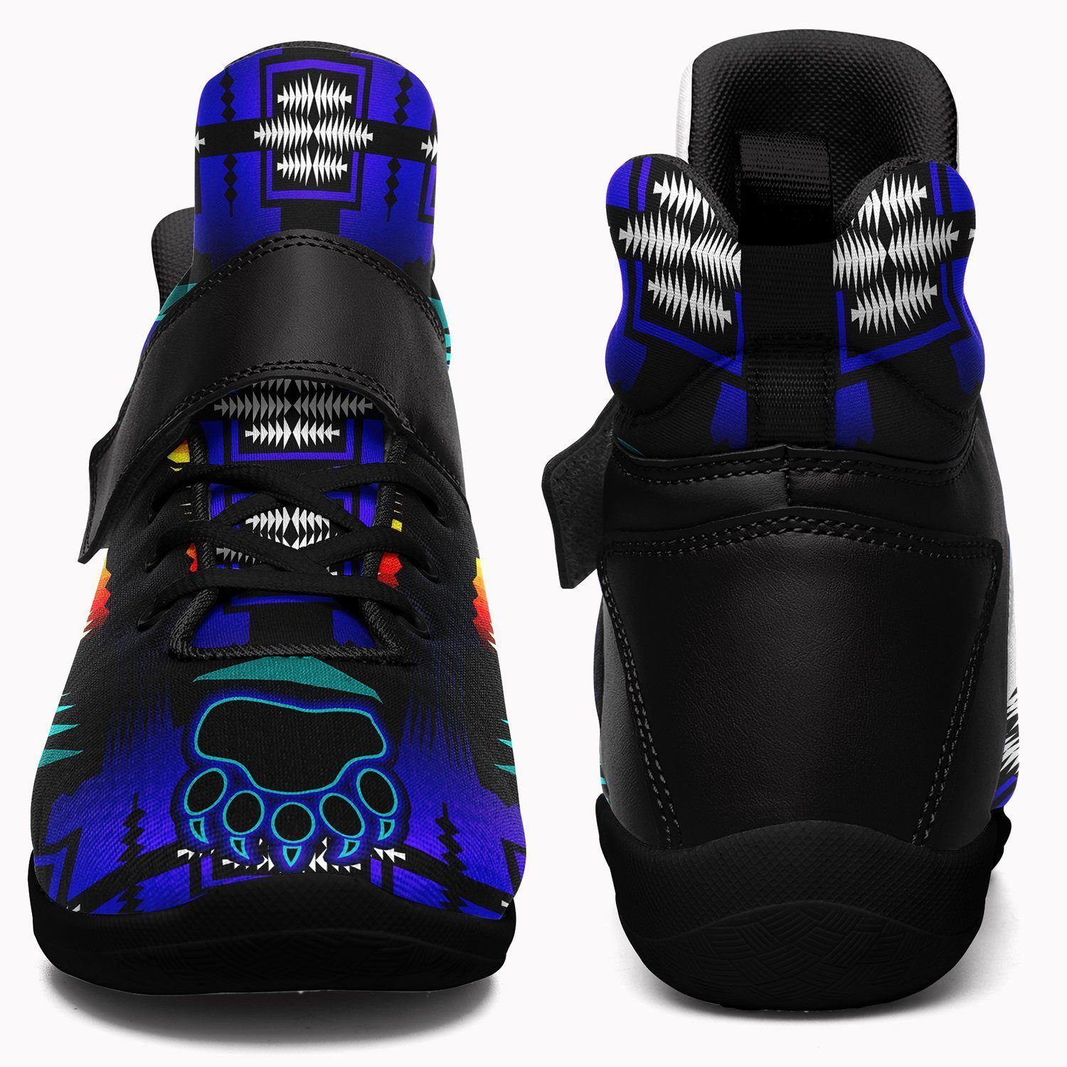 Midnight Sage Fire with Bearpaw Kid's Ipottaa Basketball / Sport High Top Shoes 49 Dzine