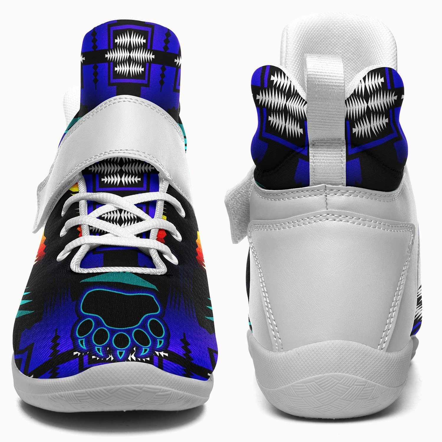 Midnight Sage Fire with Bearpaw Kid's Ipottaa Basketball / Sport High Top Shoes 49 Dzine