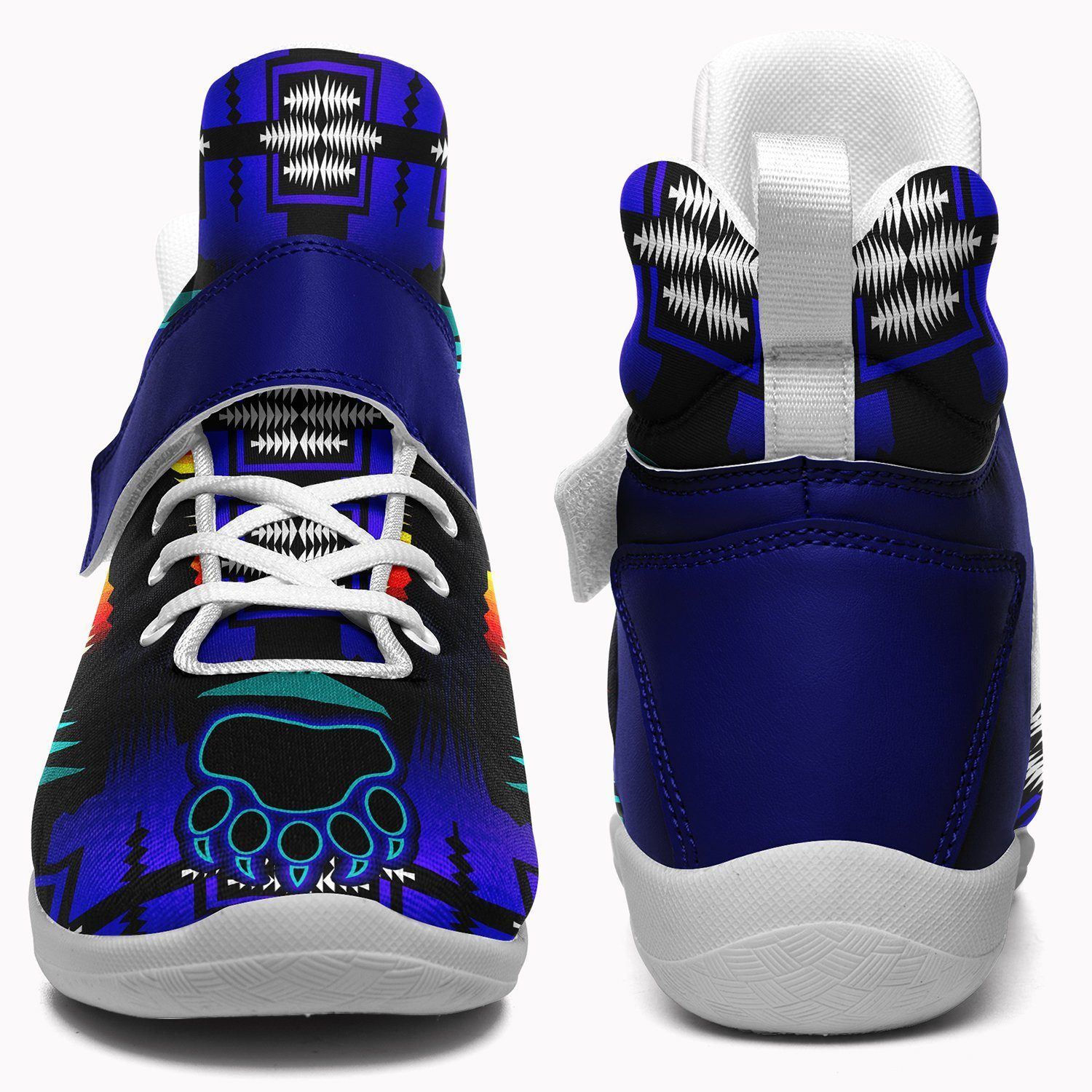 Midnight Sage Fire with Bearpaw Kid's Ipottaa Basketball / Sport High Top Shoes 49 Dzine