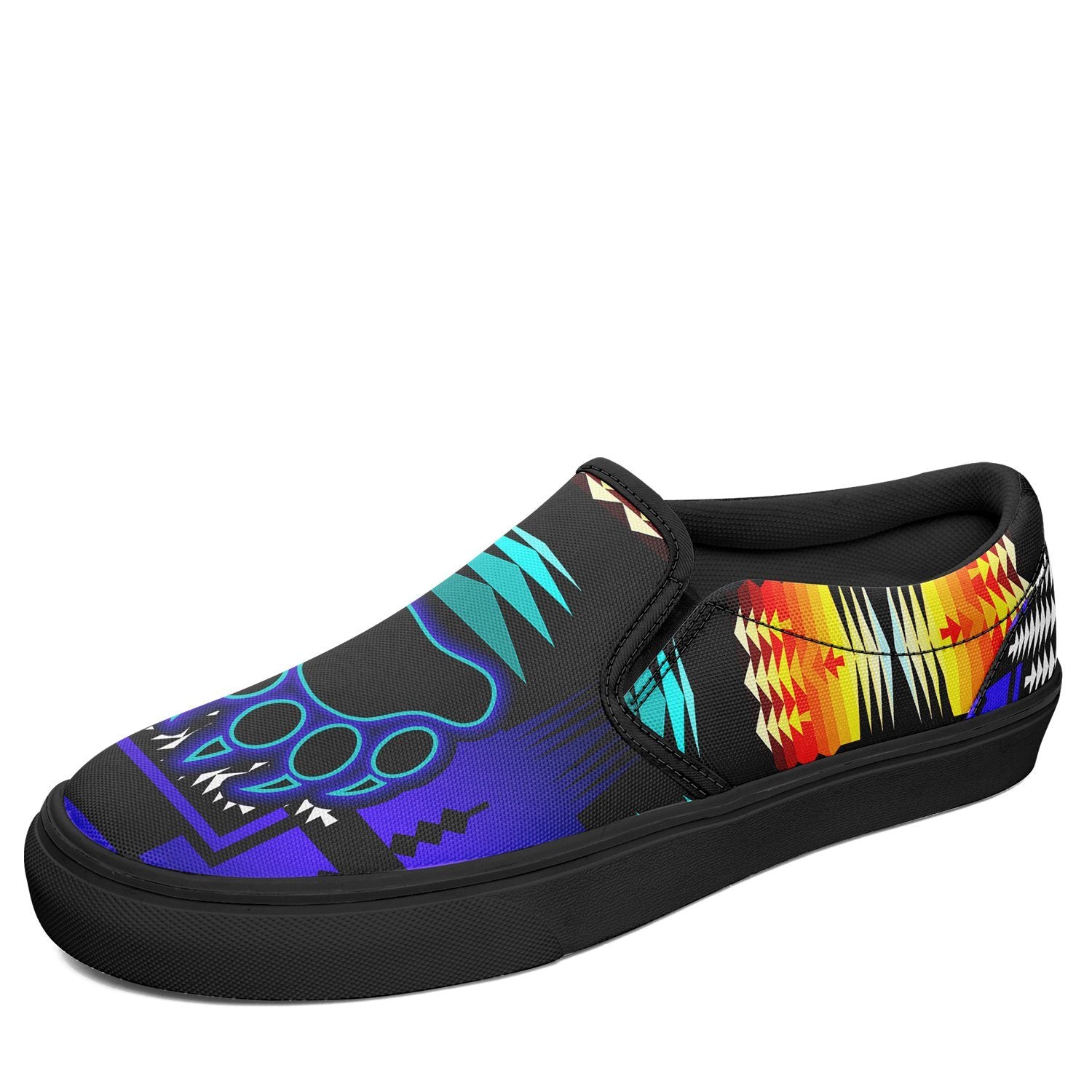 Midnight Sage Fire with Bearpaw Otoyimm Canvas Slip On Shoes 49 Dzine