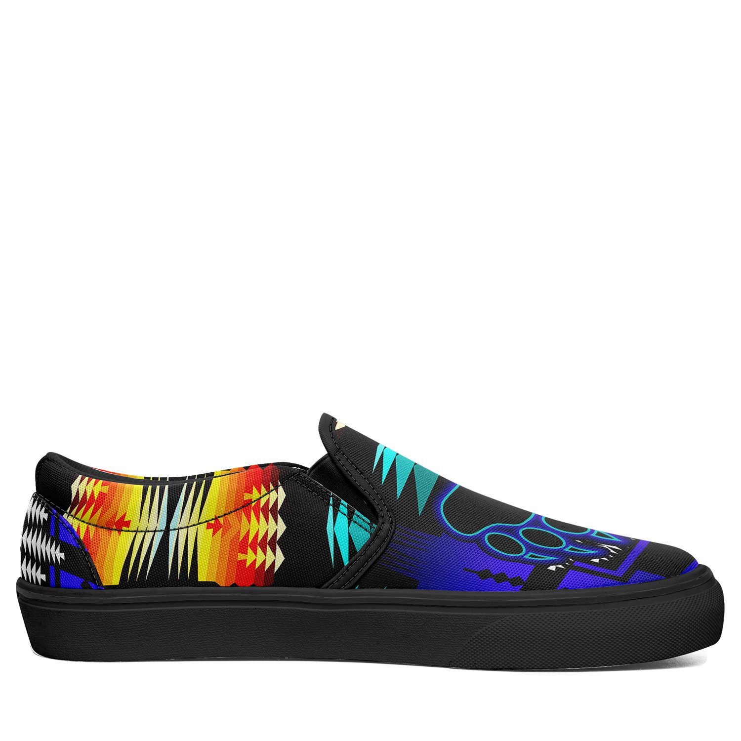 Midnight Sage Fire with Bearpaw Otoyimm Canvas Slip On Shoes 49 Dzine
