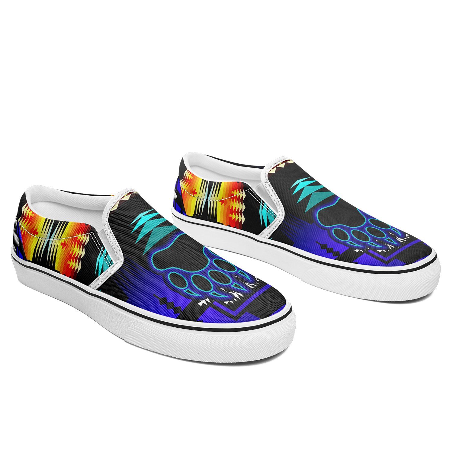 Midnight Sage Fire with Bearpaw Otoyimm Canvas Slip On Shoes 49 Dzine